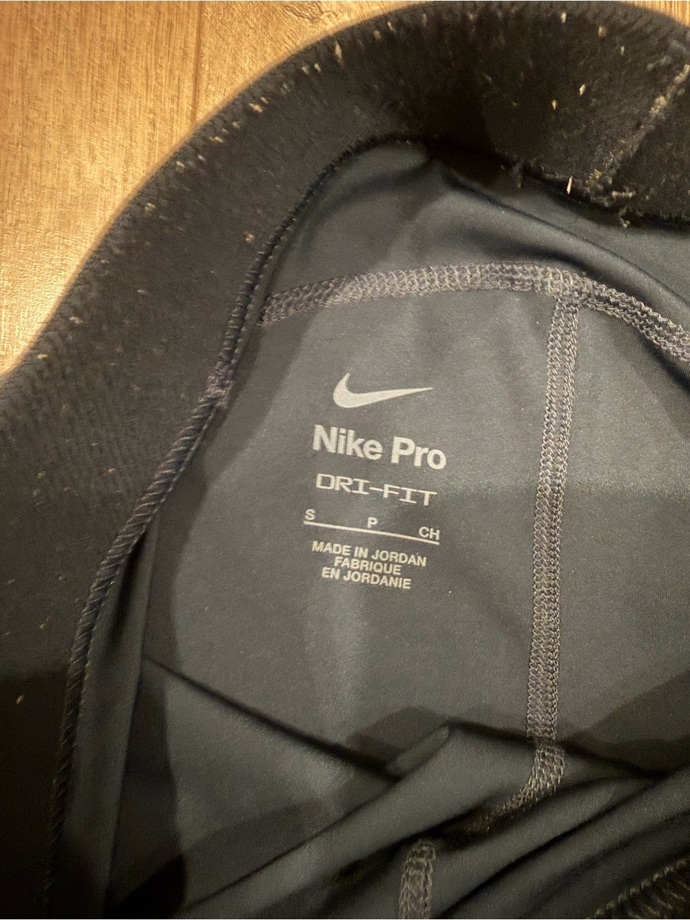 Nike Pro Blue Compression Shorts - Picture 4 of 6